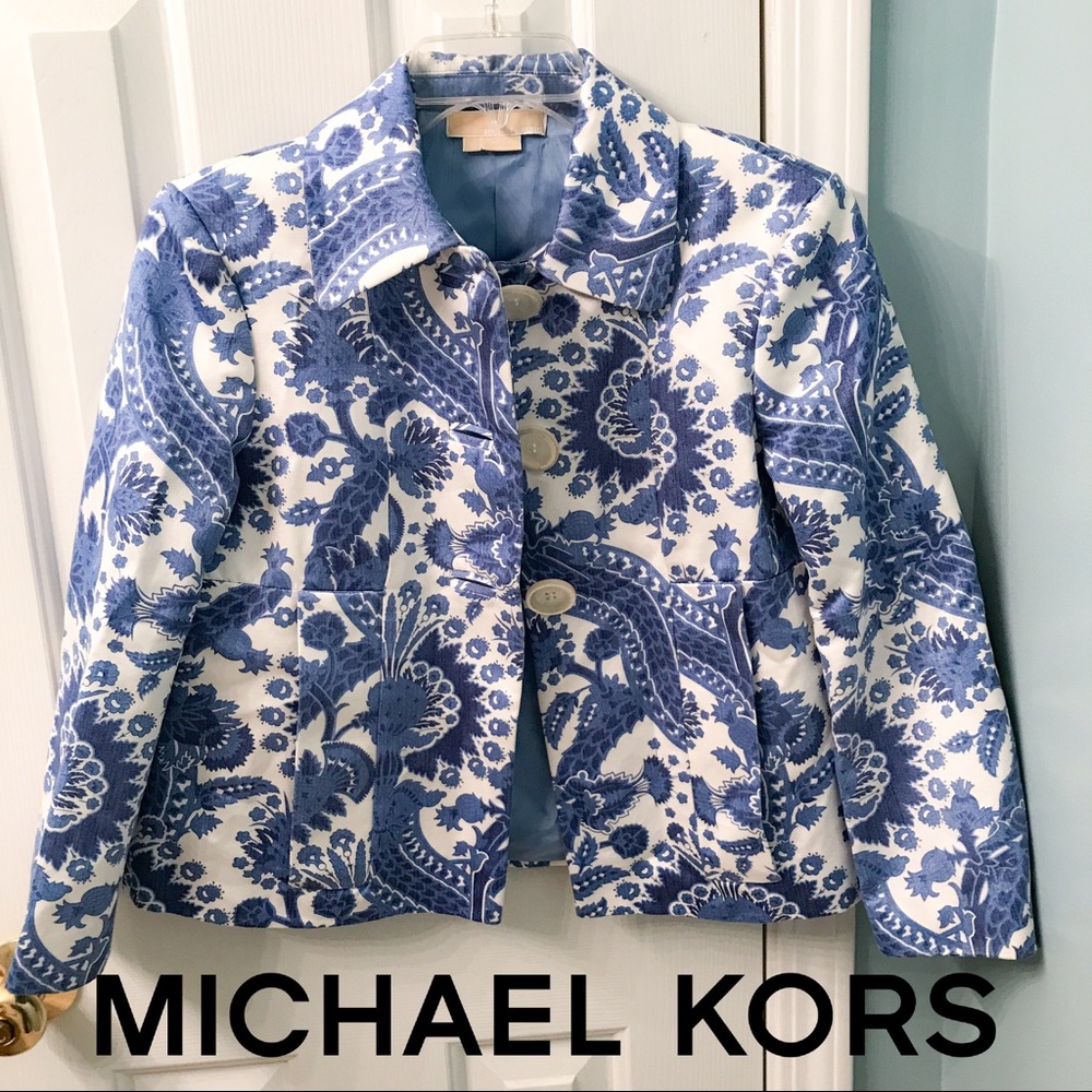 MICHAEL KORS Made in Italy Blazer Size 4